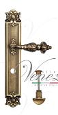 Дверная ручка Venezia на планке PL97 мод. Lucrecia (мат. бронза) сантехническая