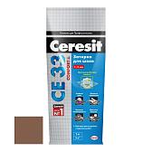 Затирка для узких швов Ceresit СЕ33 Comfort Сиена 2 кг